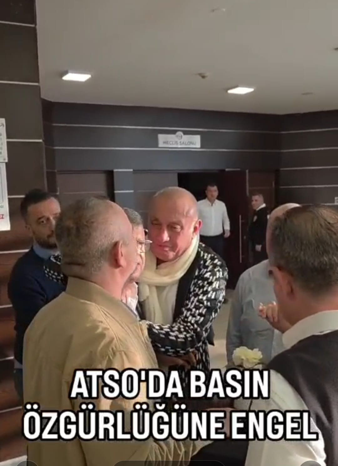 ATSO’DA BASINA ENGEL SKANDALI!