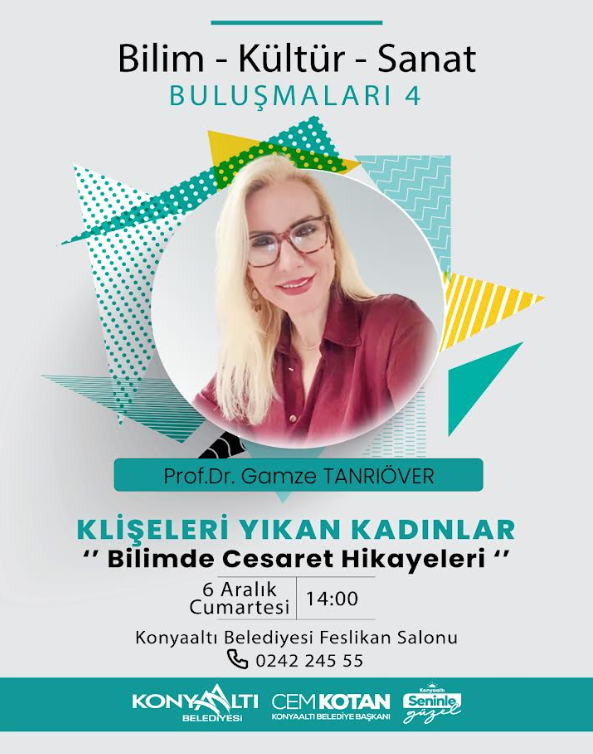 KONYAALTI’NDA KLİŞELERİ YIKAN KADINLAR KONFERANSI DÜZENLENECEK