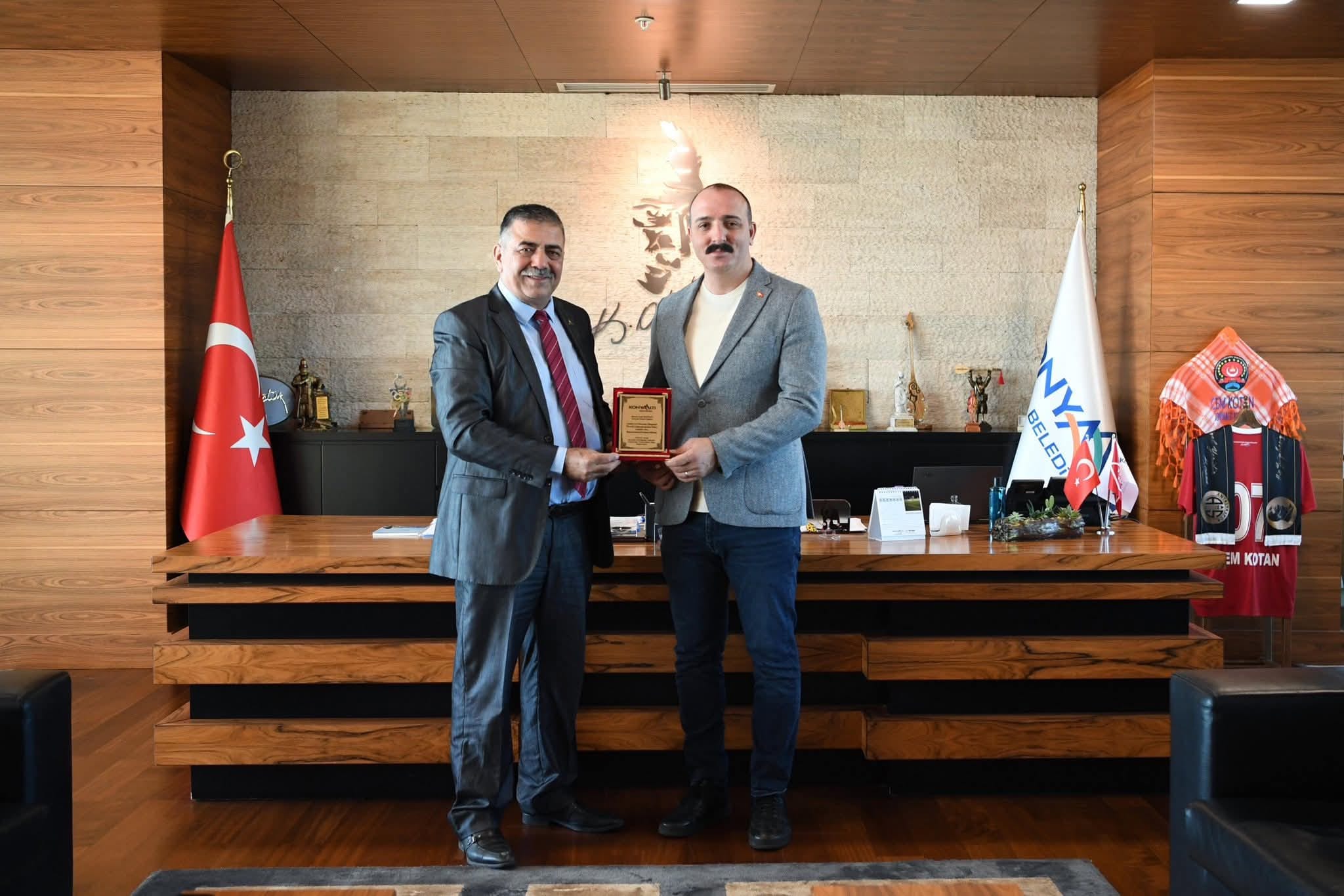 Adnan Asar’dan Başkan Kotan’a Ziyaret: Esnafın Sorunları Masaya Yatırıldı