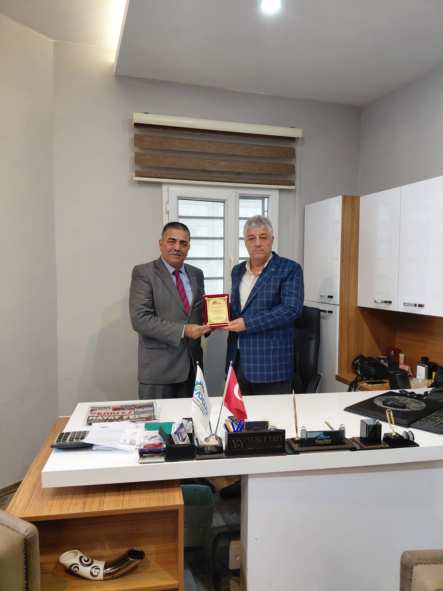 ADNAN ASAR’DAN ADGİAD GENEL BAŞKANI ERCAN ÖZBAY’A GÜÇLÜ ZİYARET