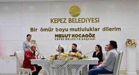 Kepez’de yılın son özel gününde nikah yoğunluğu