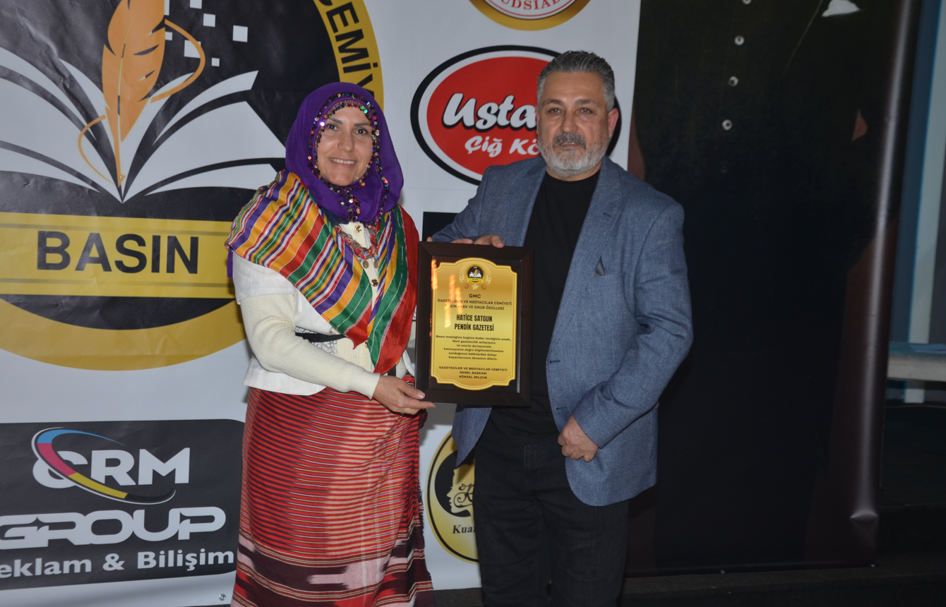 HATİCE SATGUN’A BASIN EMEK VE ONUR ÖDÜLÜ