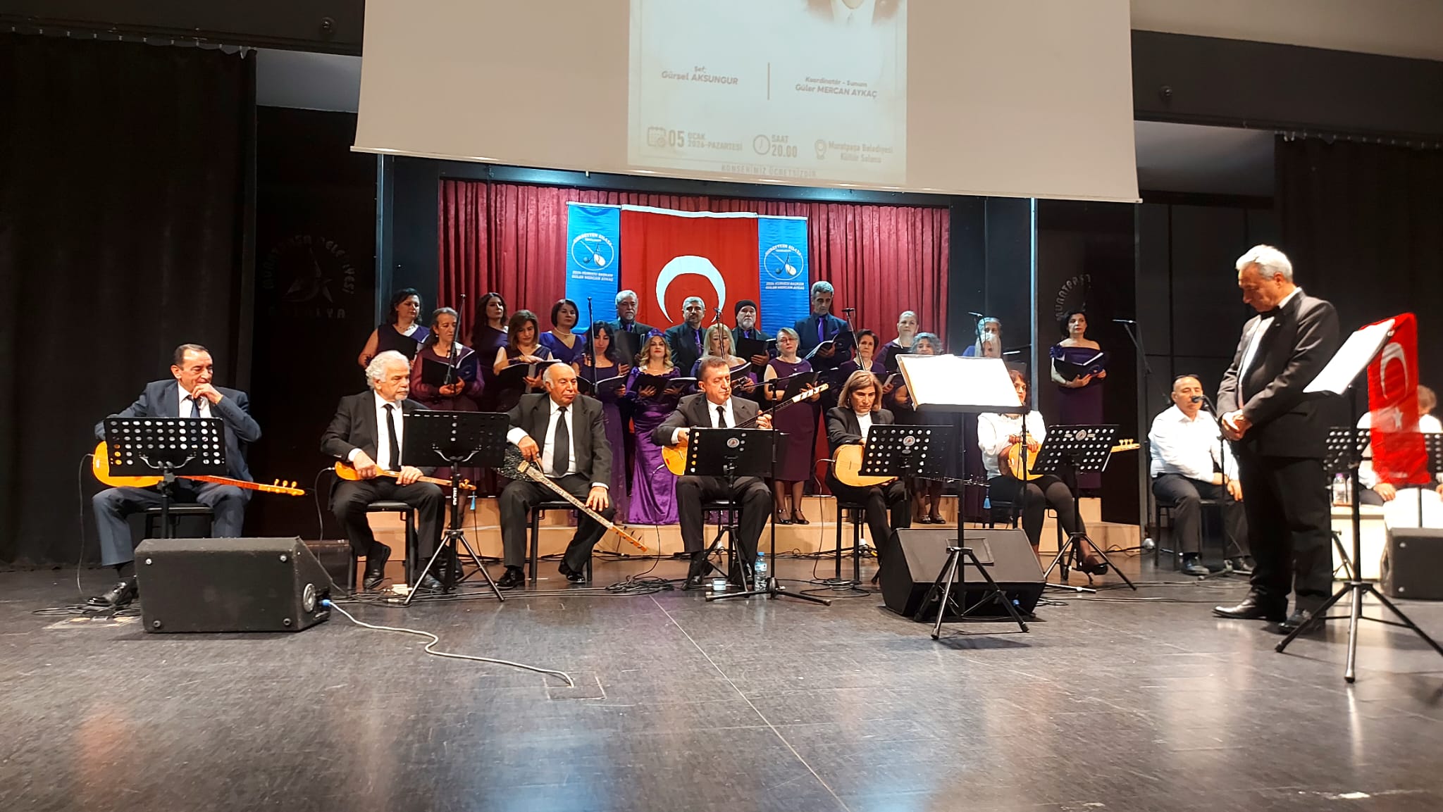 Gurbetten Sılaya THM Korosu’ndan Muzaffer Sarısözen Anma Konseri