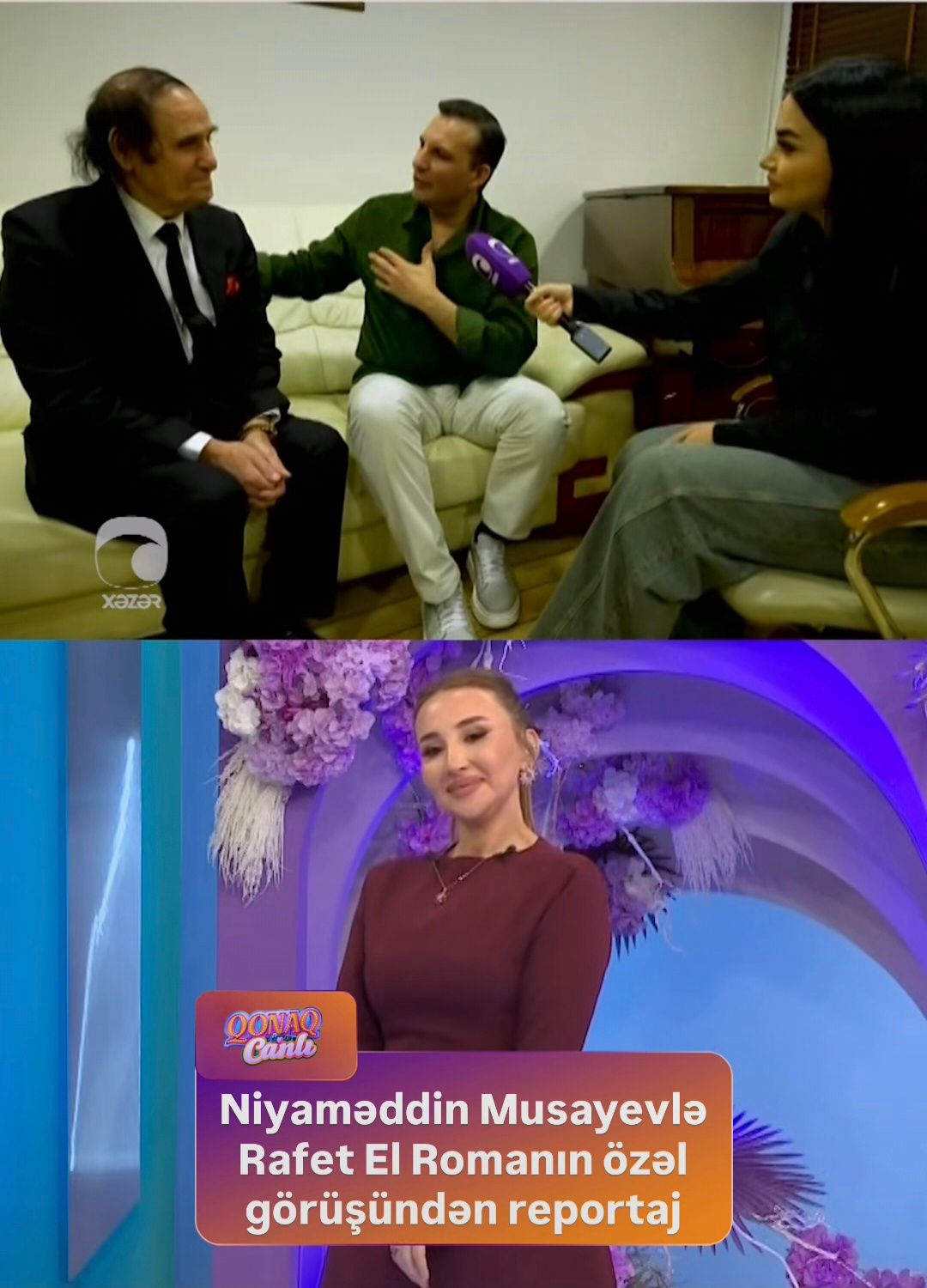 Rafet El Roman Azerbaycan Televizyonunda 