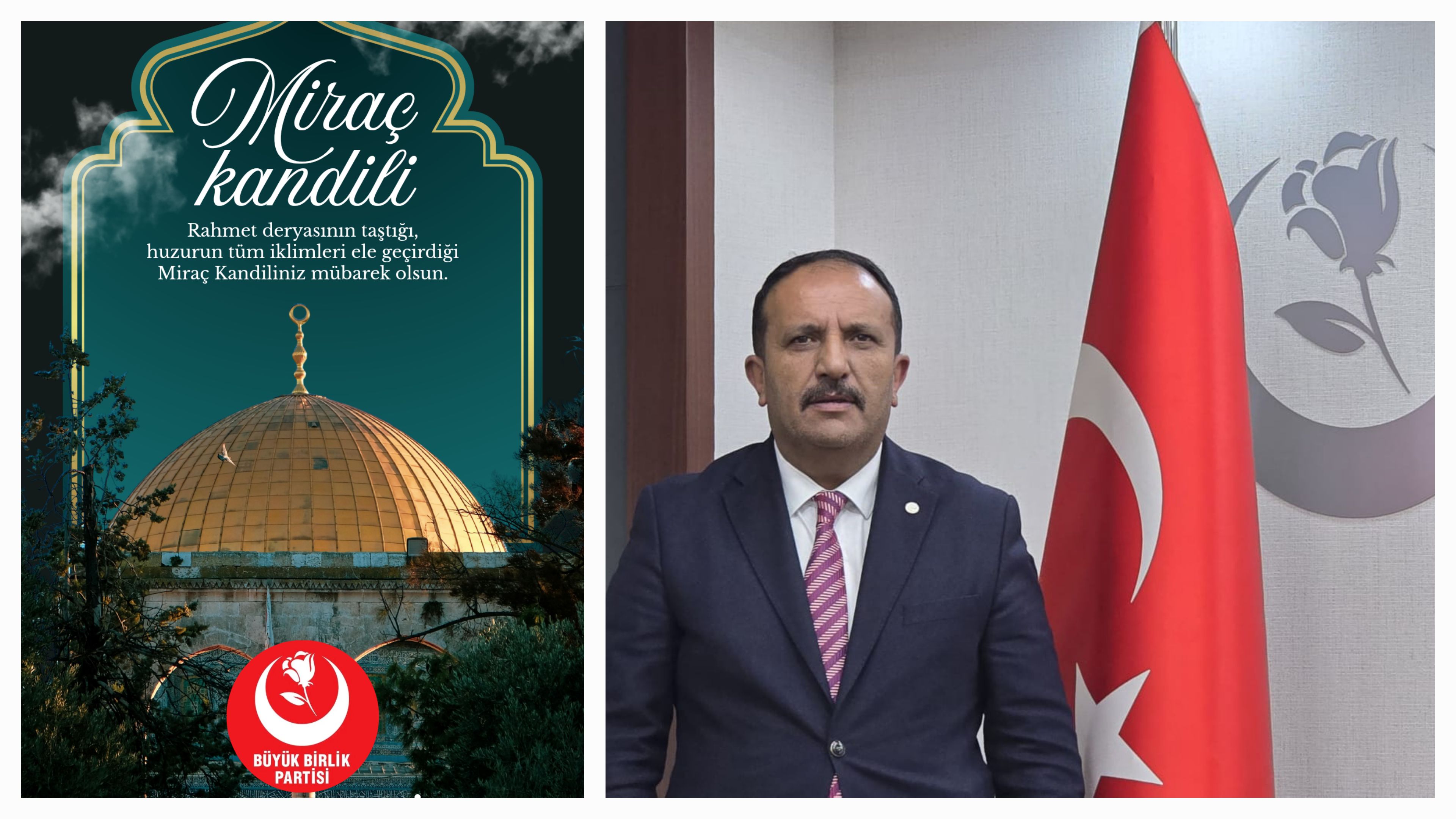 BBP MKYK Üyesi Uğur Bulut: “Miraç, Zulme Karşı Duruşun ve İlahi Rahmetin Evrensel Mesajıdır