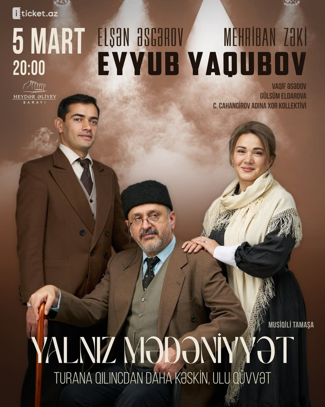 Halk Sanatçısı Eyyub Yagubov, ilk kez bir müzikal performansta rol alacak