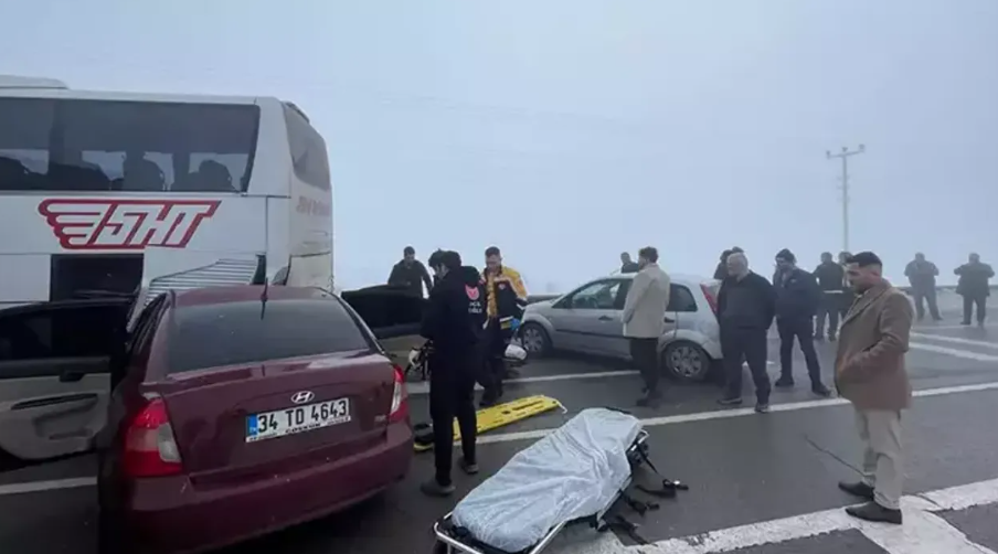 Sivas Gemerek’te sis kazayı beraberinde getirdi