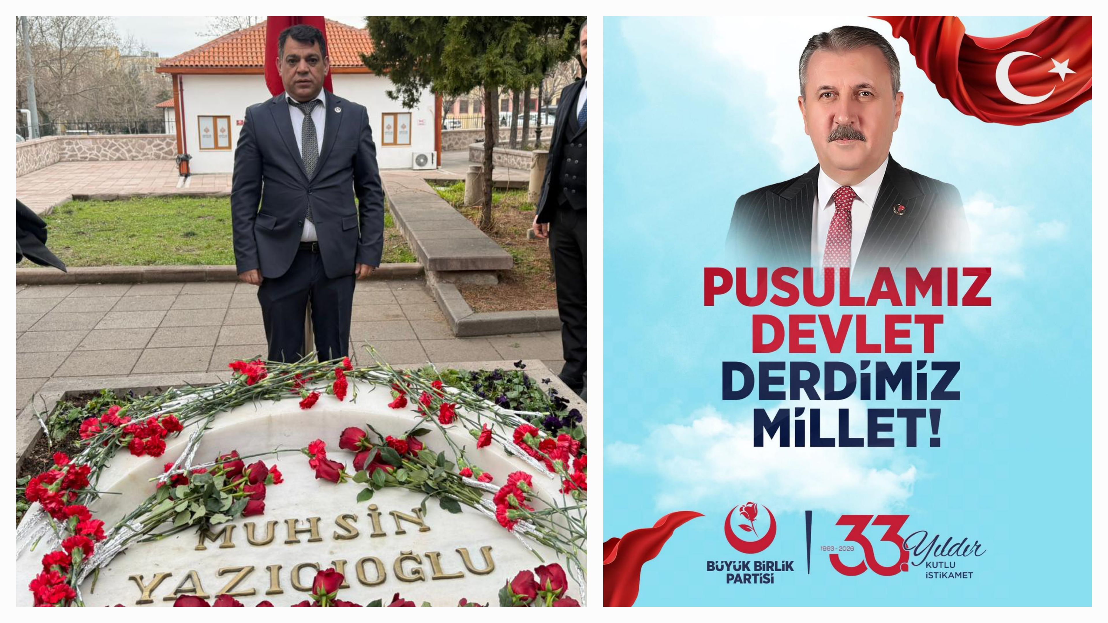 Büyük Birlik Partisi Diyarbakır İl Başkanı Mehmet Çiçek: “33 yıllık onurlu mücadeleyi gururla selamlıyoruz”