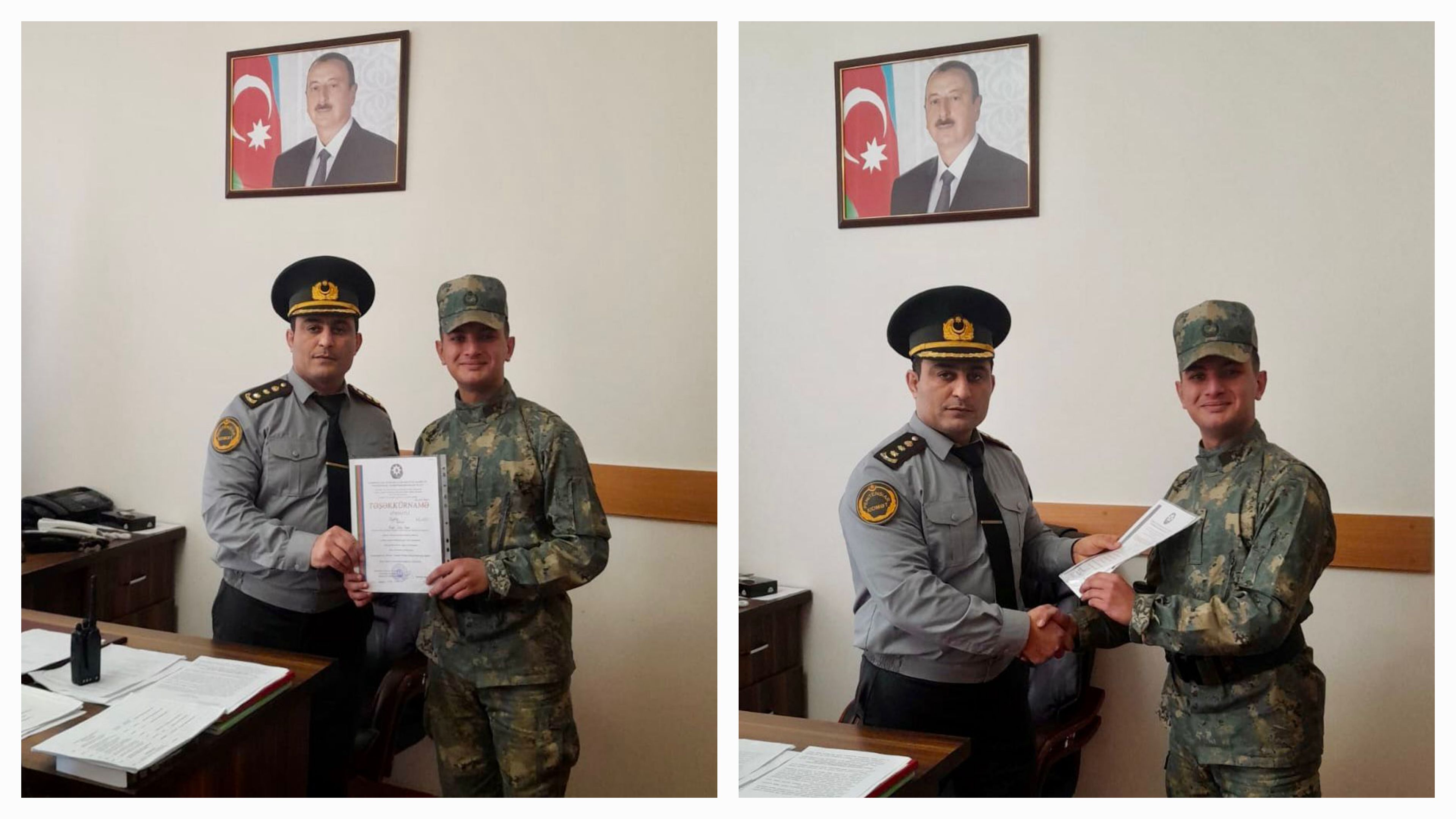 Şahin Aliyev Aile Teşekkürü İle Taltif Edildi