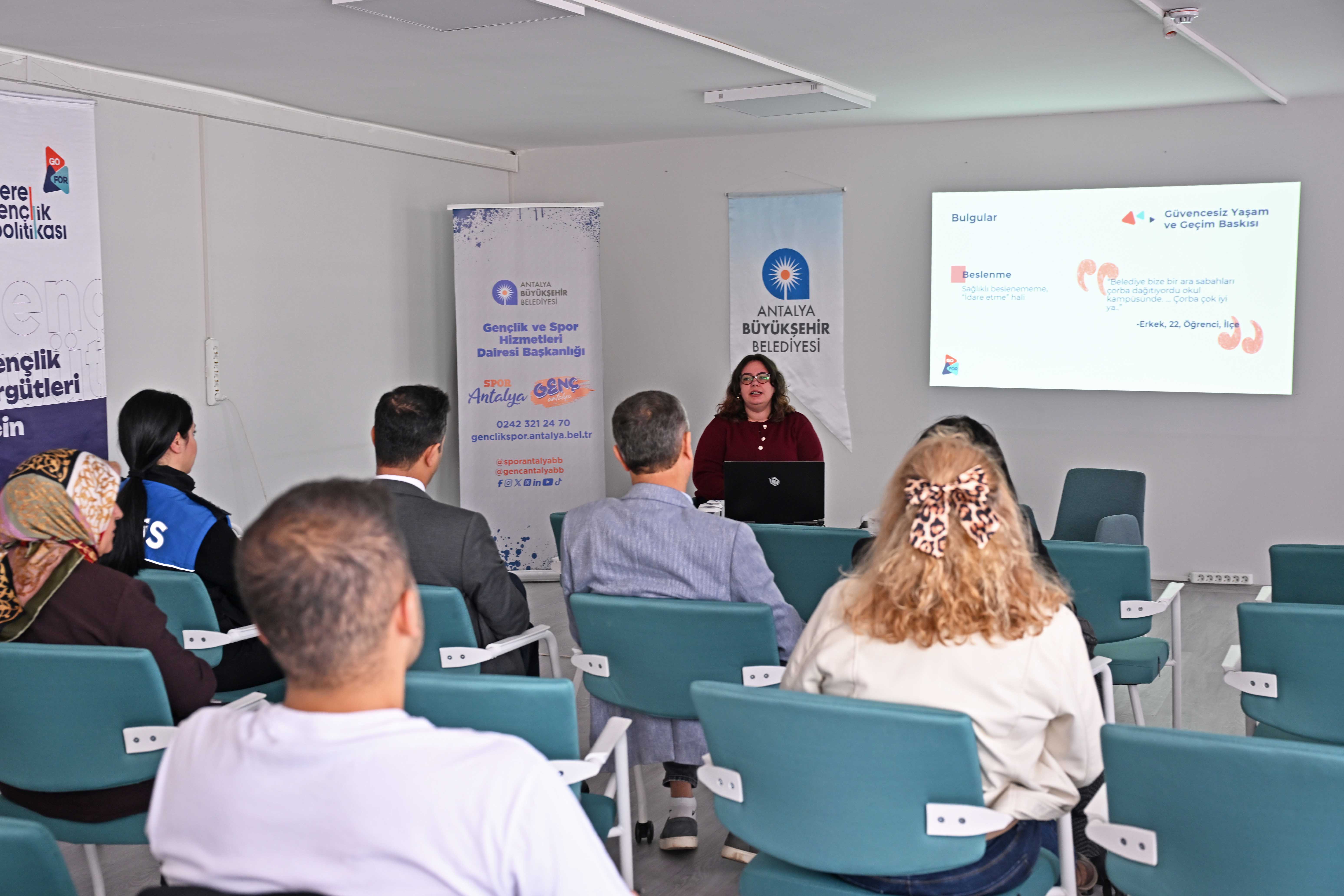 Yerel Gençlik Forumu sonuçları temsilcilerle paylaşıldı