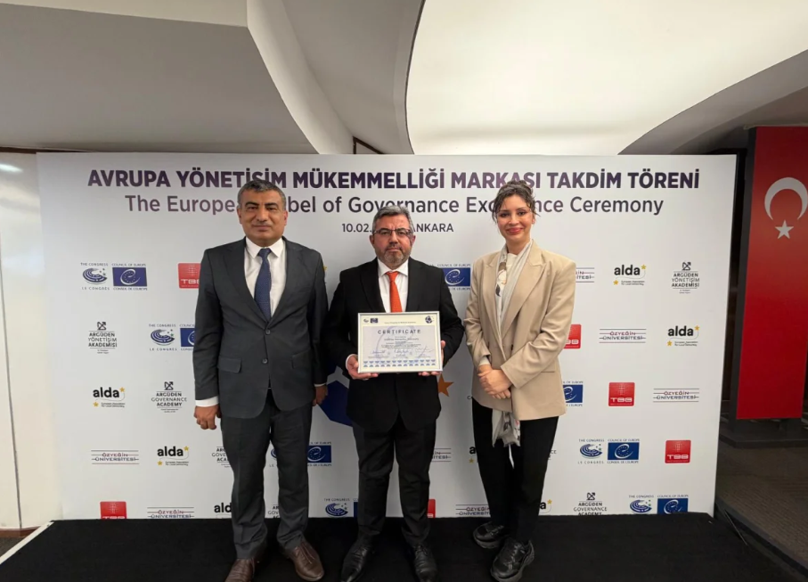 Gaziantep Büyükşehir’e Avrupa’dan “İyi Yönetişim” tescili