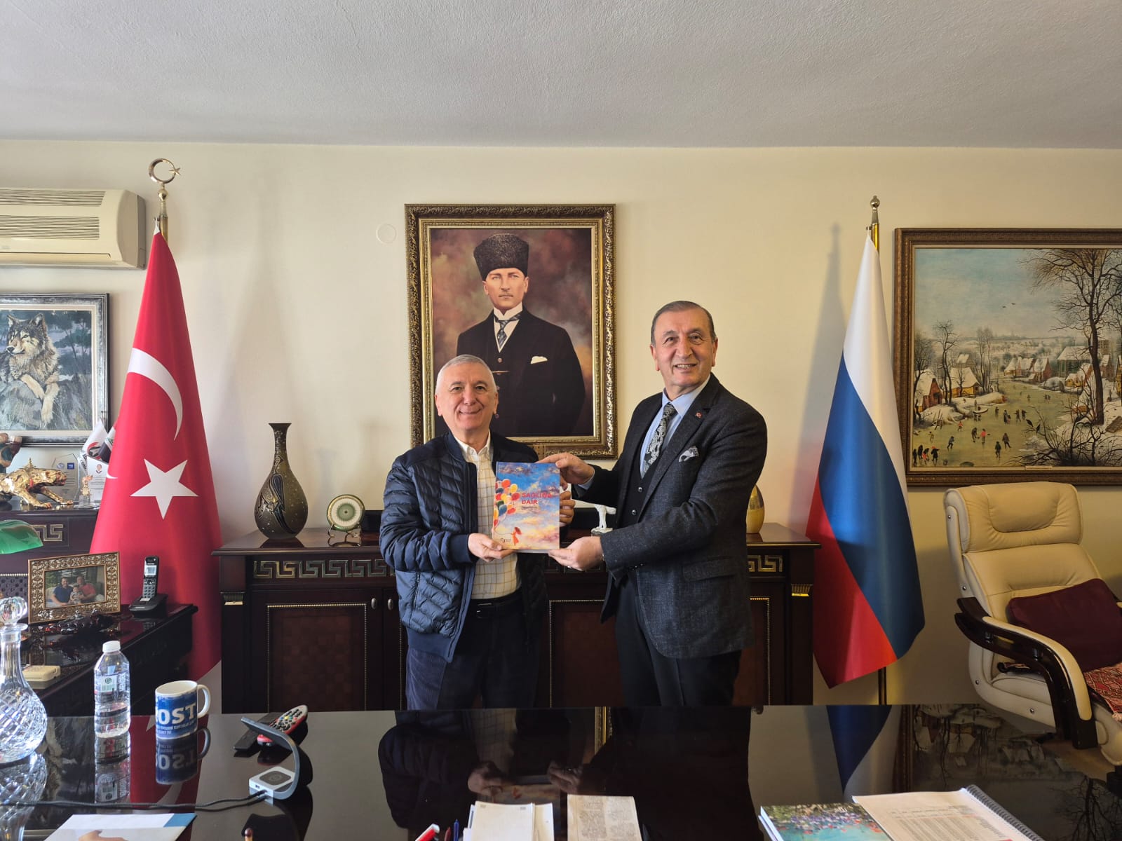 Bedri Yalçın’dan Yazar Nevzat Kurtuluş’a Anlamlı Ziyaret