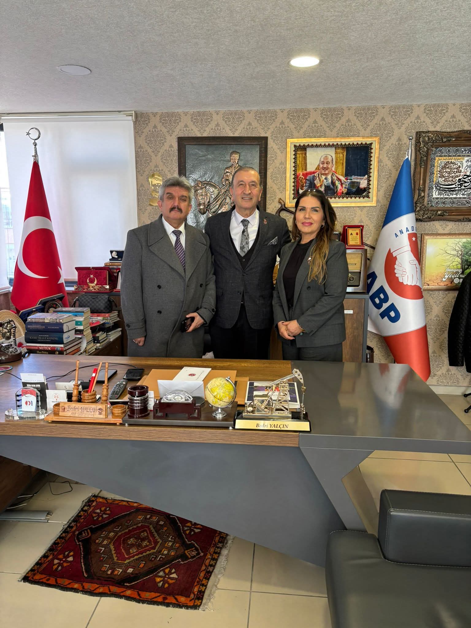 Anadolu Birliği Partisi Genel Merkezi’ne Anlamlı Ziyaret