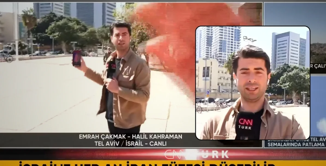 İsrail’de CNN TÜRK ekibi canlı yayında gözaltına alındı