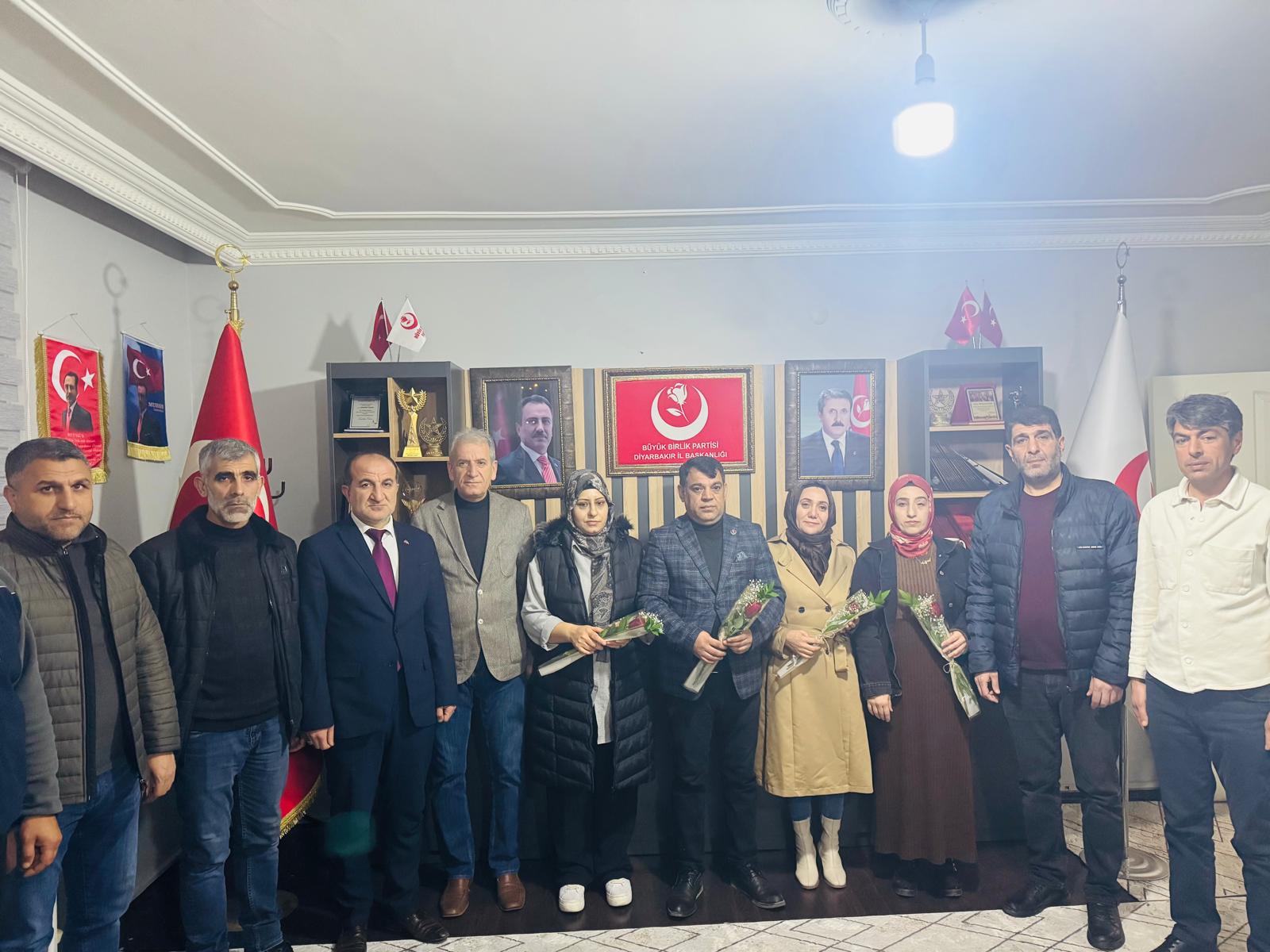 BBP Diyarbakır İl Başkanı Mehmet Çiçek: “Toplumumuzun Temel Direği Olan Kadınlarımızın 8 Mart Dünya Kadınlar Günü’nü Kutluyoruz”