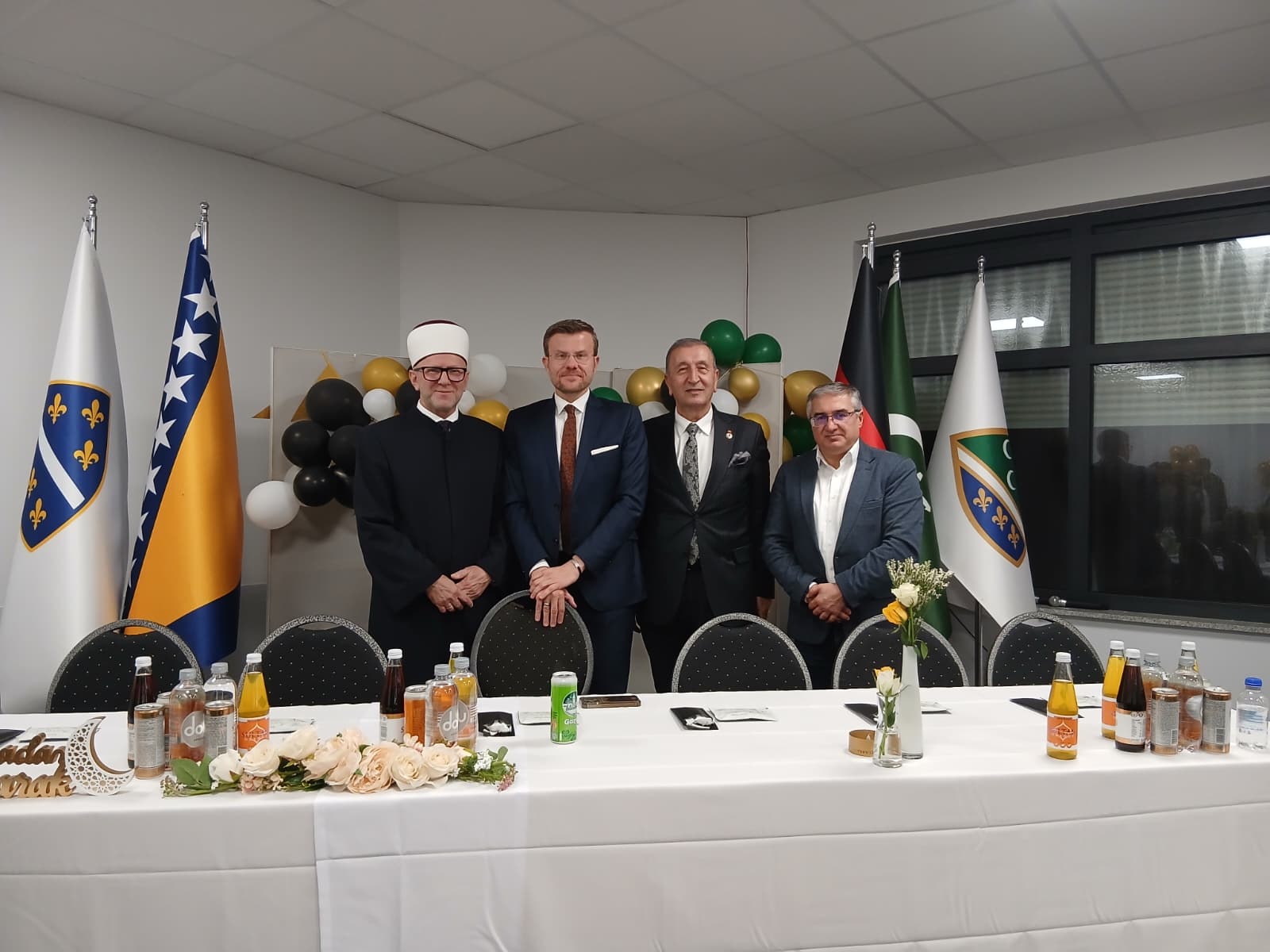 ANADOLU BİRLİĞİ PARTİSİ GENEL BAŞKANI BEDRİ YALÇIN BOSNA HERSEK’TE İFTAR PROGRAMINA KATILDI