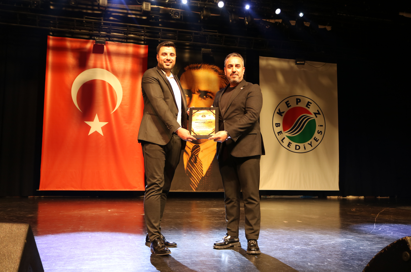 Abdullatif Eren’e Antalya’ya Değer Katan İş İnsanları Ödülü