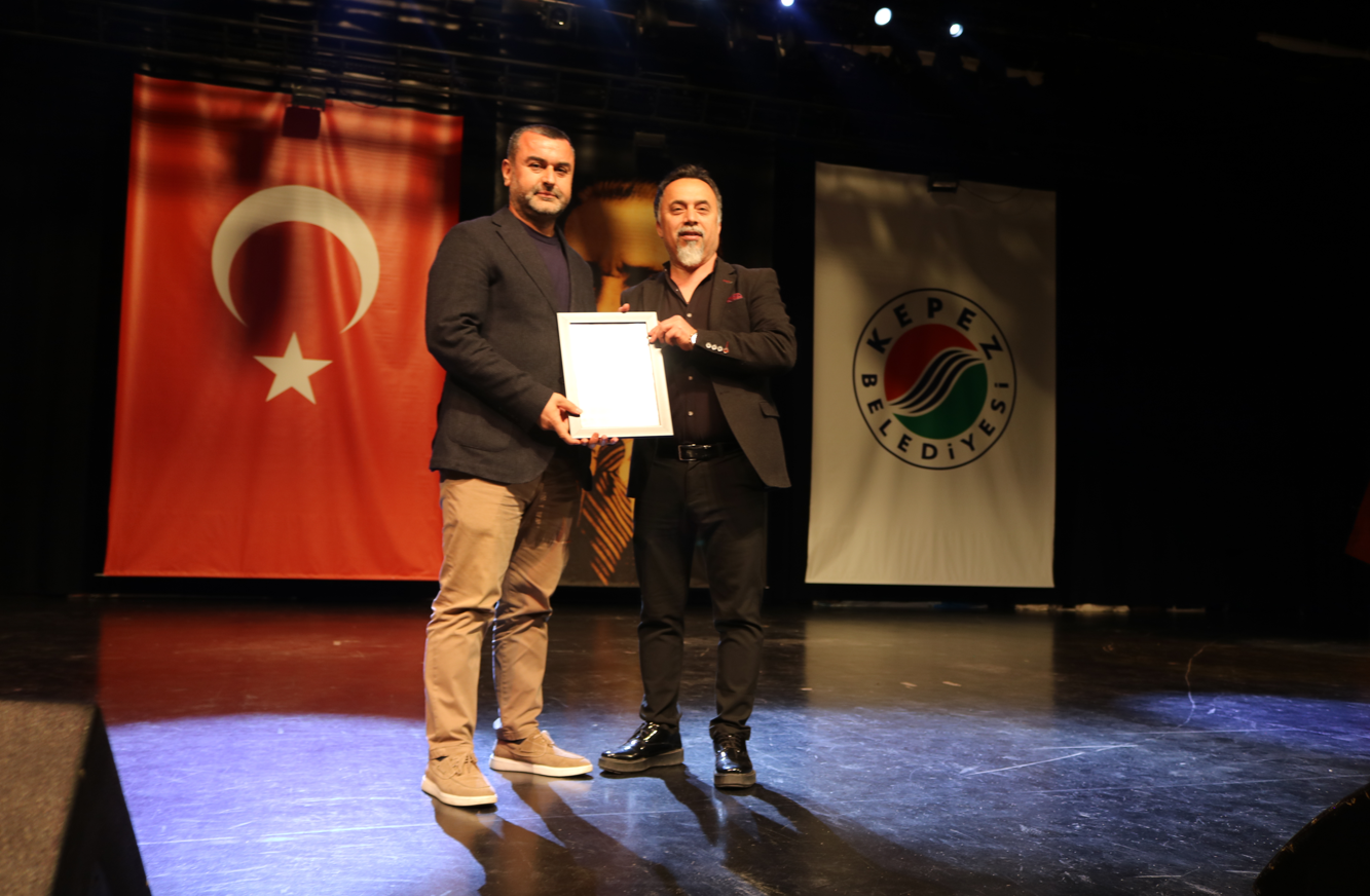 Bülent İşbilir’e Antalya’ya Değer Katan İş İnsanları Ödülü