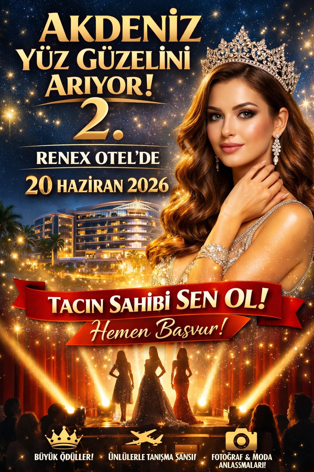 AKDENİZ’İN EN GÜZEL YÜZÜ SEÇİLİYOR! YARIŞMA İÇİN GERİ SAYIM BAŞLADI