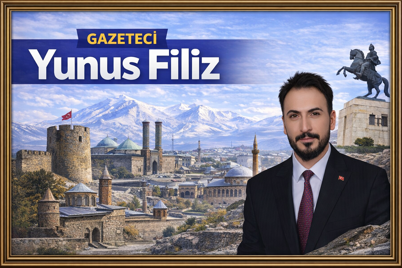 Gazeteci Yunus Filiz’in Erzurum’dan Ulusal Basına Uzanan Kariyeri Dikkat Çekiyor