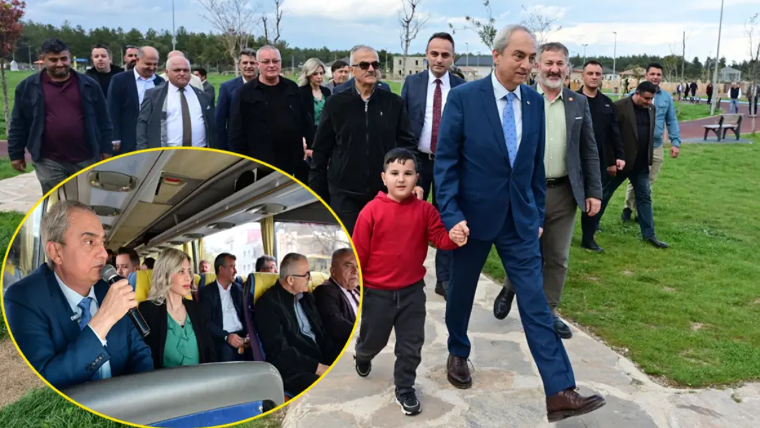 Kocagöz ile ortak akılla yönetilen Kepez’de hizmet turu