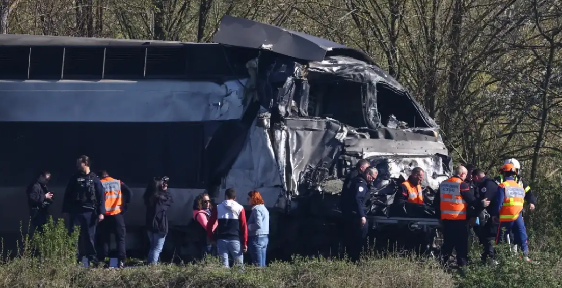 Fransa’da hızlı tren faciası: 1 ölü, 13 yaralı