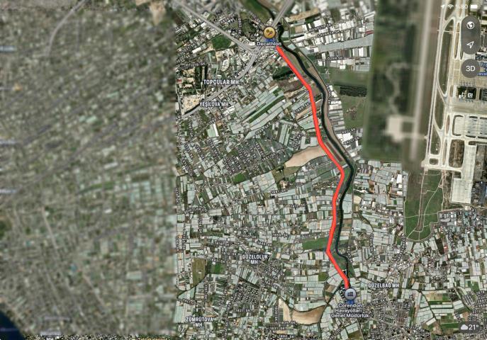 DSİ Kanal Yolu, bu gece trafiğe kapatılacak