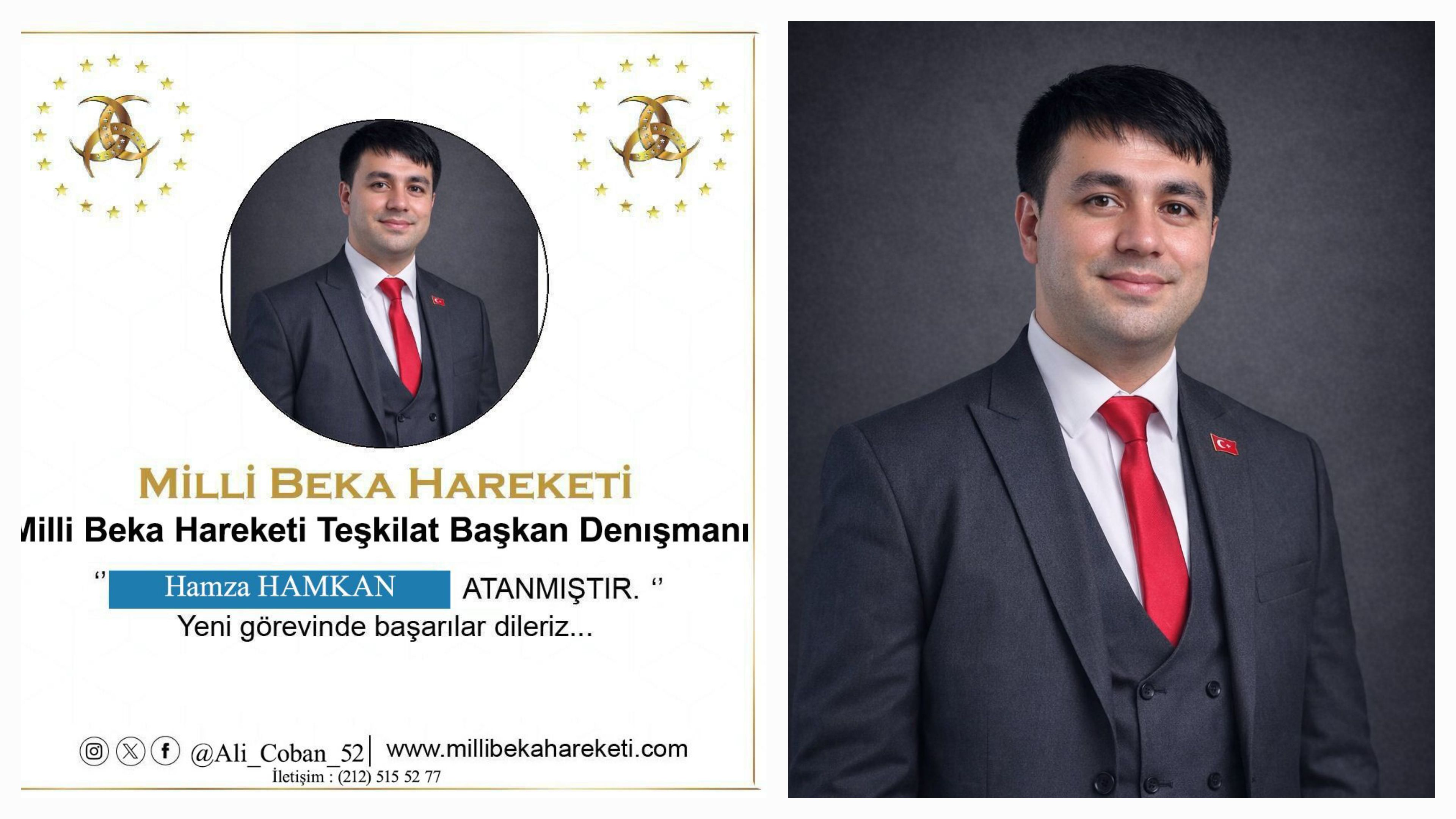 Milli Beka Hareketi Teşkilat Başkanı Mustafa Yayla Hamza Hamkan’ın yeni görevlerini ve siyasi geçmişini açıkladı