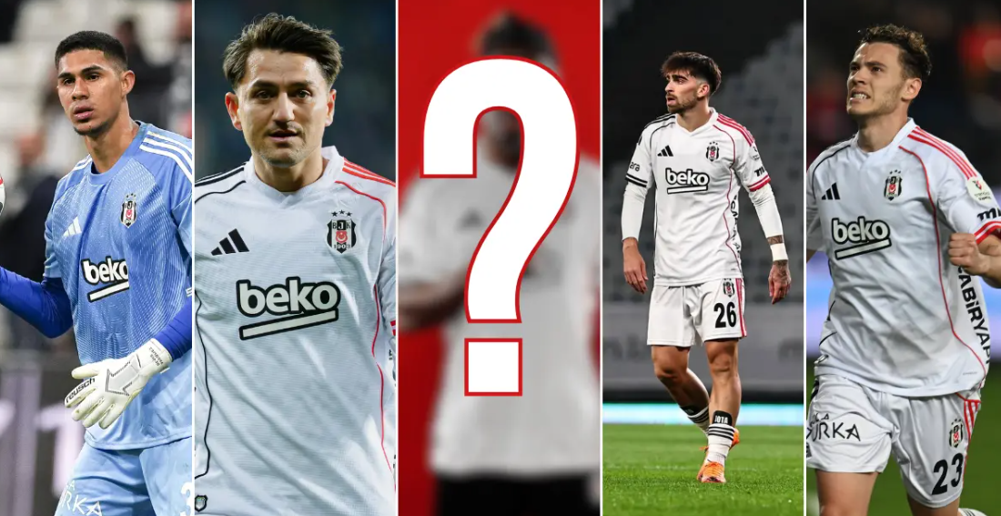 Beşiktaş’ta 4 futbolcu için ayrılık kararı: 1 isim belirsiz