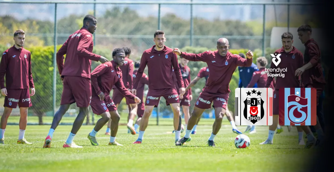 Trabzonspor’da Beşiktaş maçı kadrosu belli oldu: 6 eksik