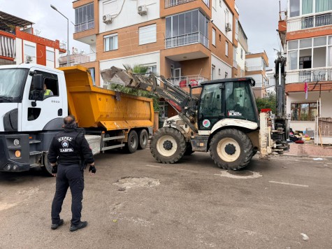 KEPEZ’DE ÇÖP EV OPERASYONU