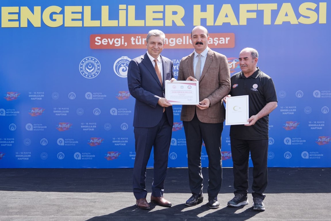 Konyaaltı Belediyesi Türkiye birincisi