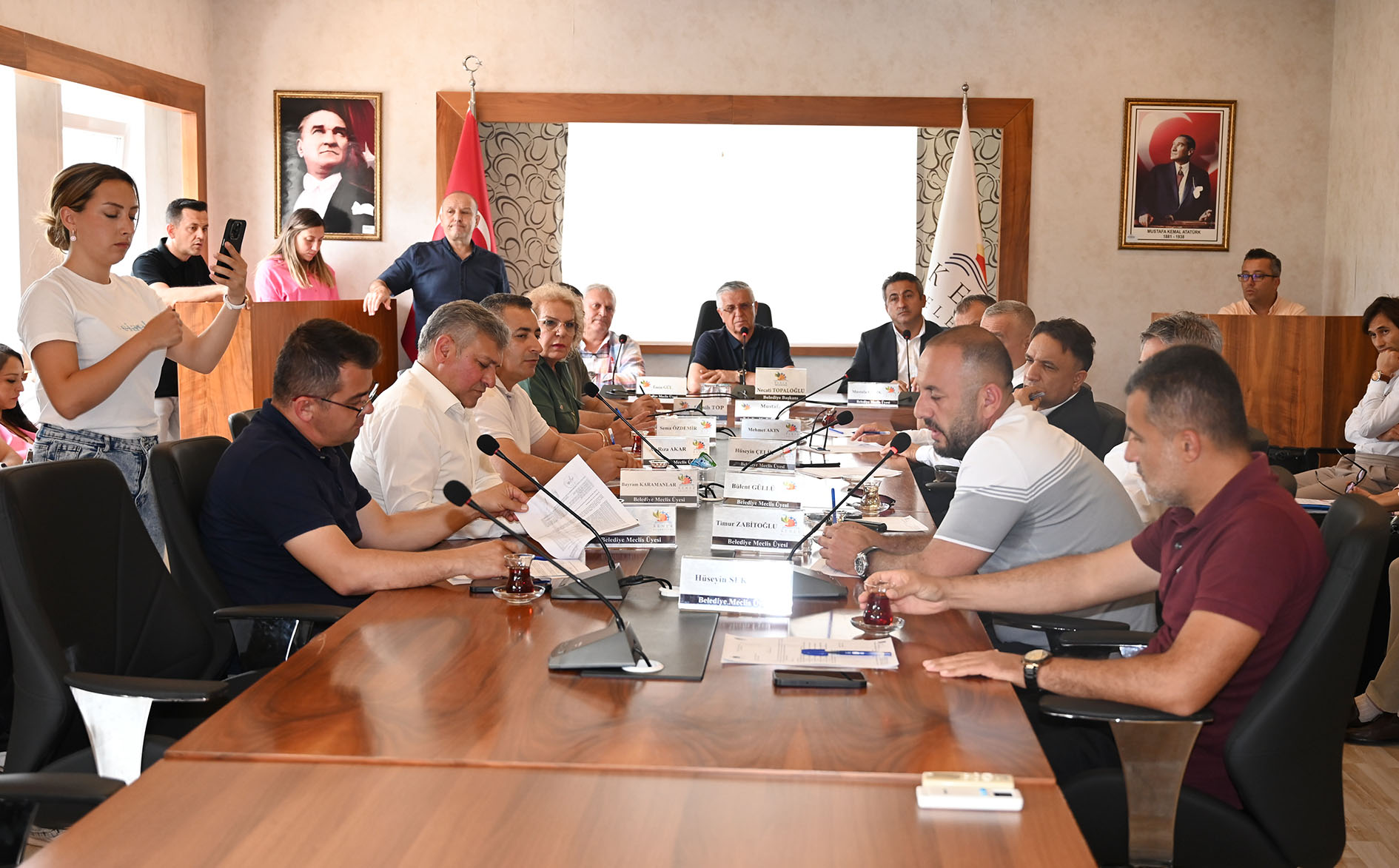 Kemer Belediyesi Haziran ayı meclisi yapıldı