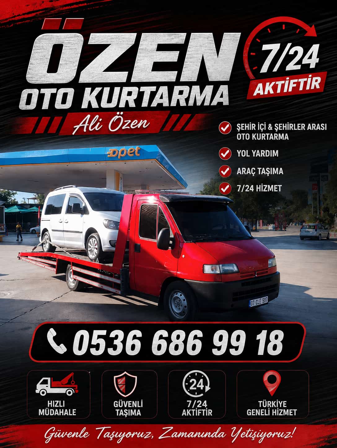 Antalya'nın Güvenilir Oto Kurtarma Markası: Ali Özen ve Özen Oto Kurtarma