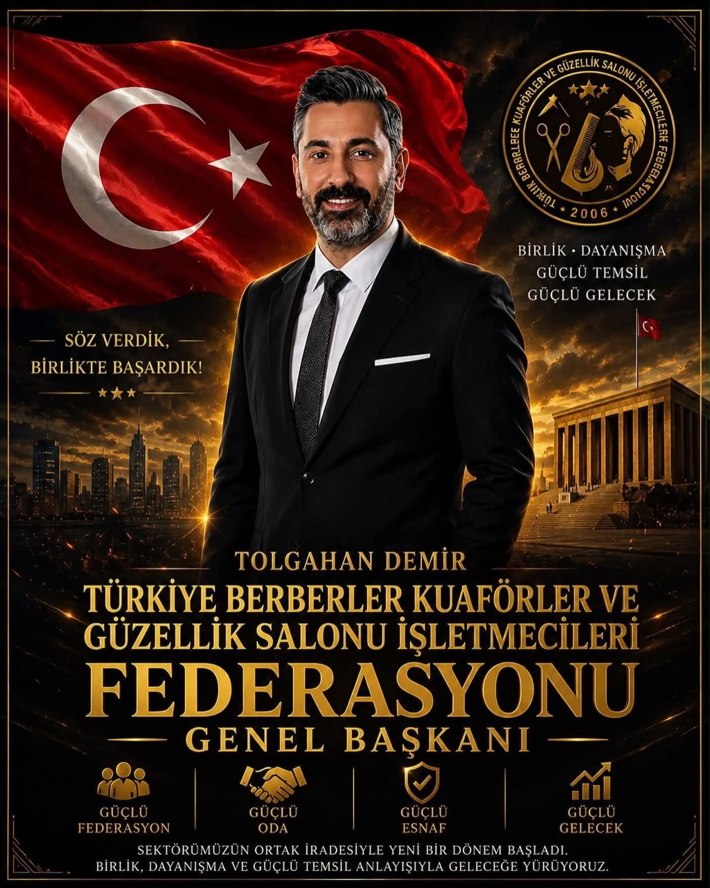 Tolgahan Demir’den Teşekkür Mesajı: “Birlikte Kazandık, Birlikte Güçleneceğiz”