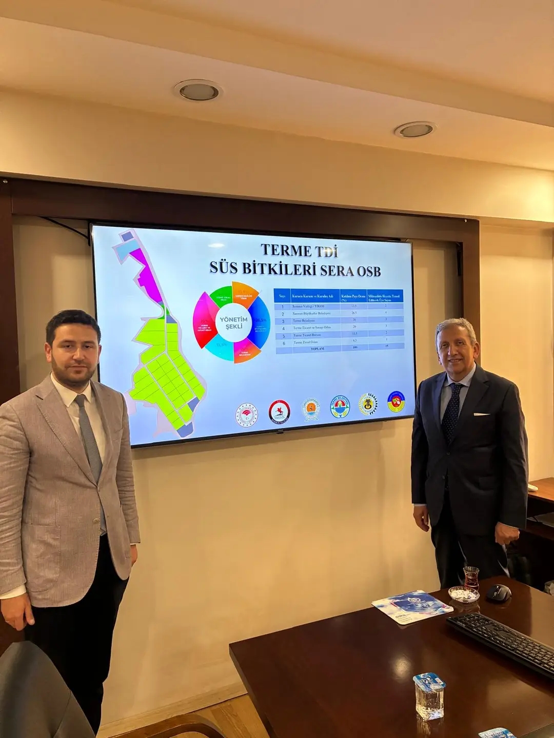 Terme Ticaret ve Sanayi Odası Başkanı Ahmet Ekmekçi: “Terme Süs Bitkileri Organize Tarım Bölgesi için çalışmalar sürüyor”