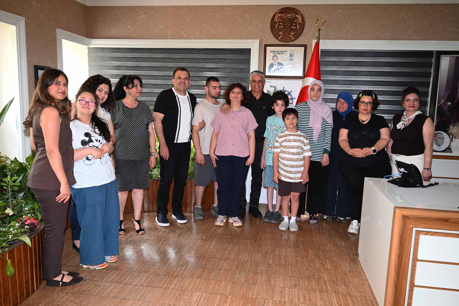 Başkan Topaloğlu’na “Babalar Günü” sürprizi