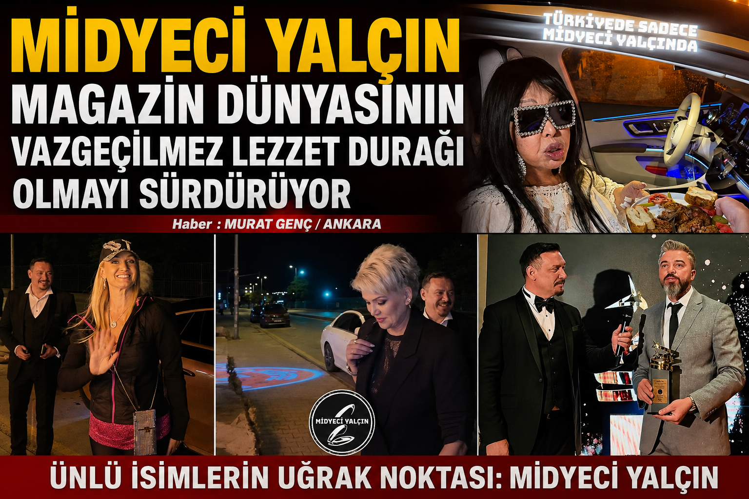Midyeci Yalçın, Ünlü İsimlerin Tercih Ettiği Lezzet Durağı Olmayı Sürdürüyor