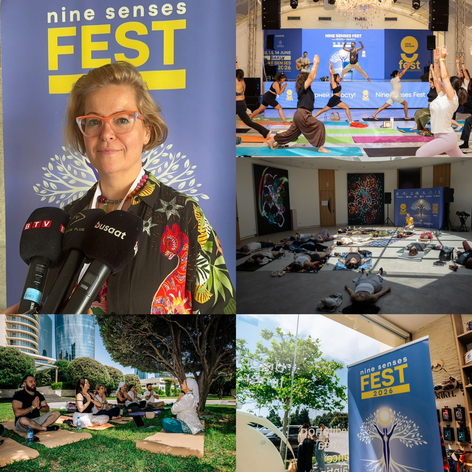 III. Uluslararası Manevi Gelişim ve Beden Uygulamaları Festivali Dokuz Duyu Festivali 2026 Bakü'de Sona Erdi