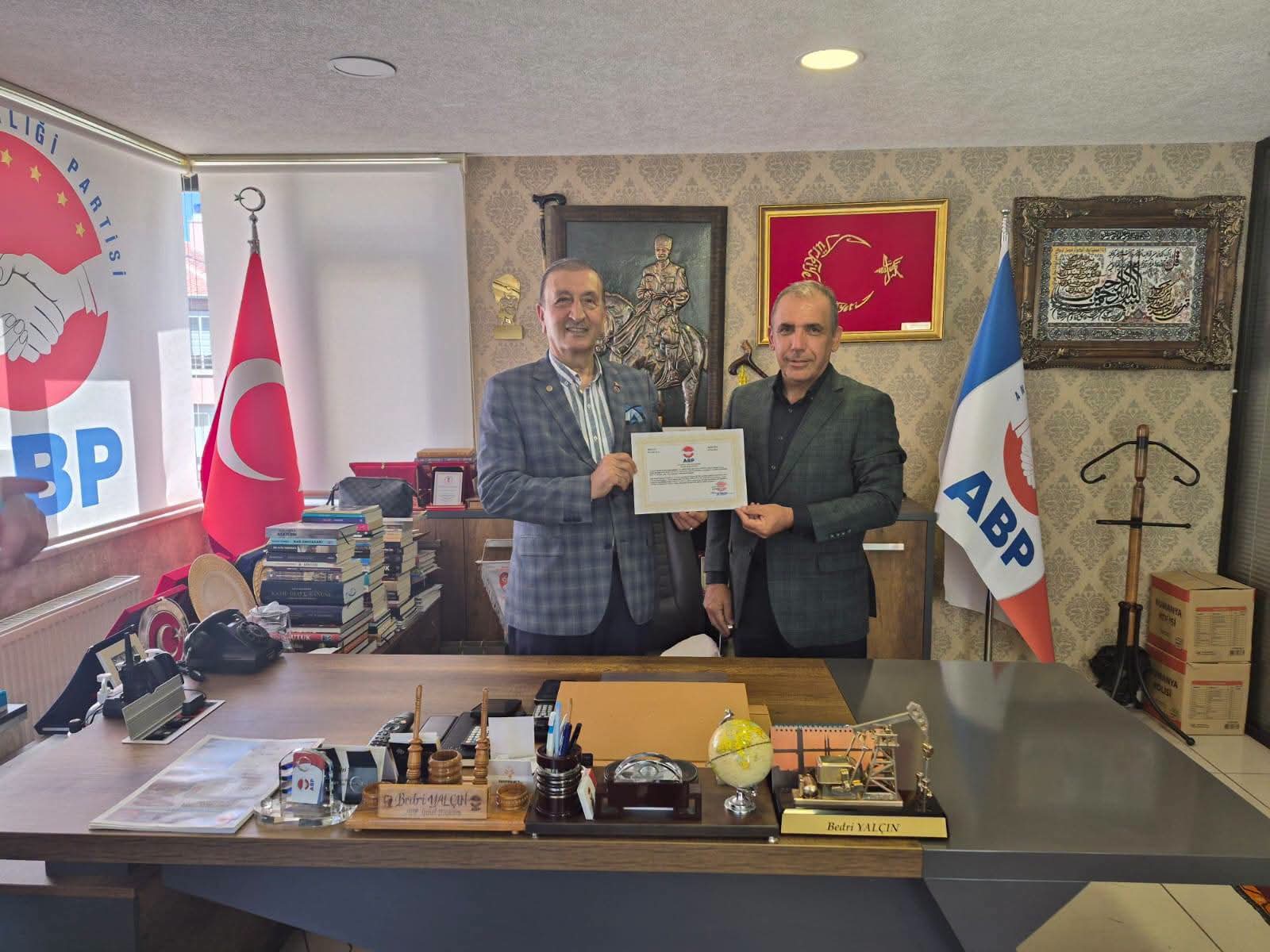HASAN BİLİR'E ANADOLU BİRLİĞİ PARTİSİ'NDE ÜST DÜZEY GÖREV! ÜRETİM DÜNYASINDAN SİYASETE GÜÇLÜ KATKI