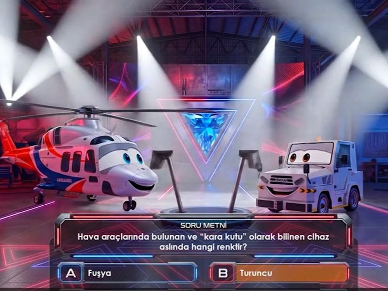 Jandarma'dan Bilgi Yarışması: GÖKBEY Helikopteri