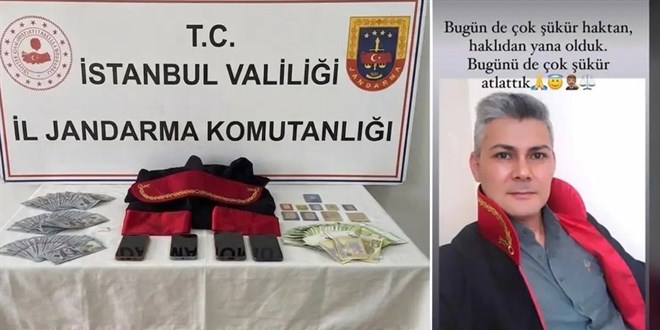 Hakim kılığında milyonluk vurgun