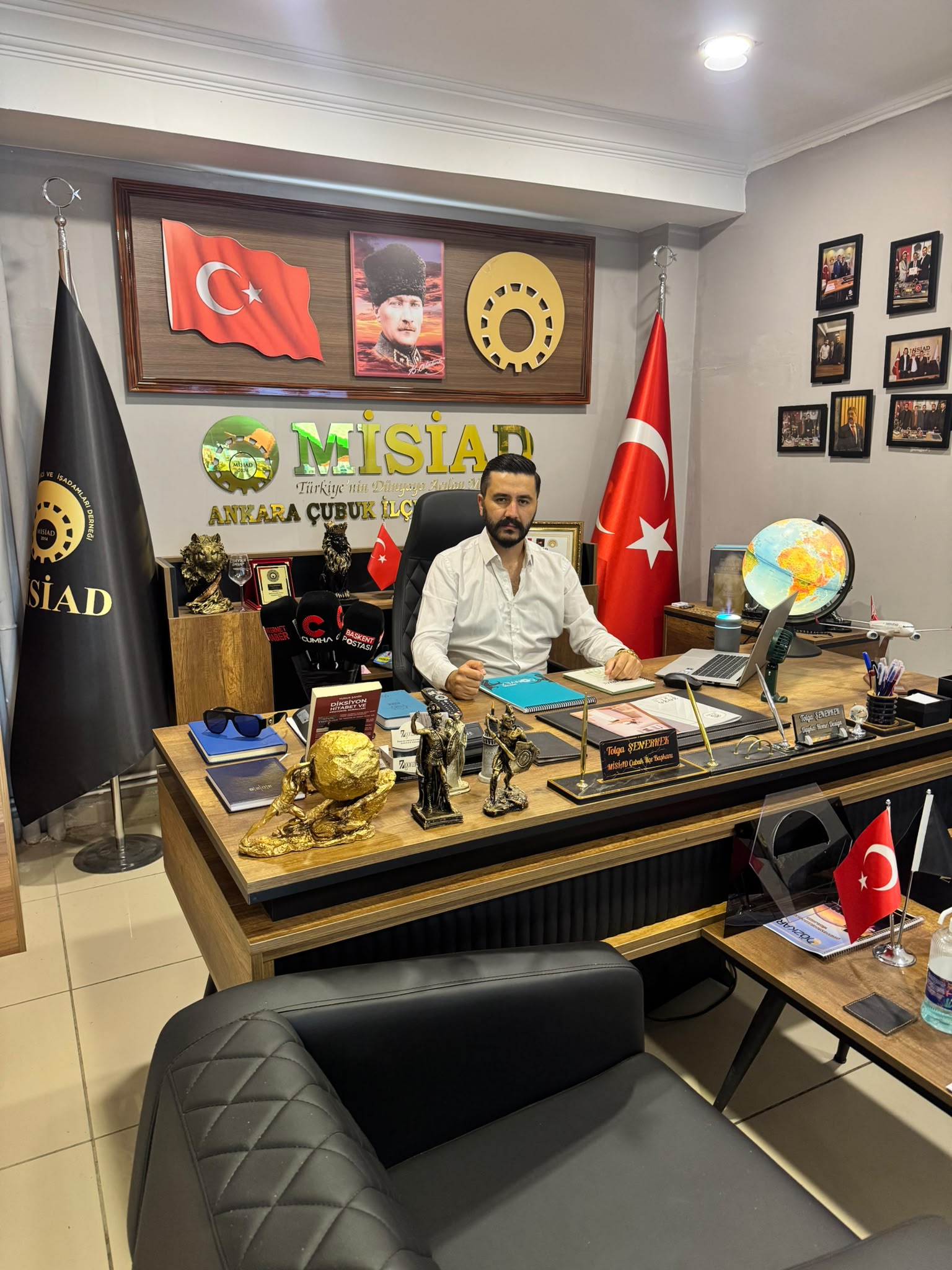 MİSİAD Çubuk İlçe Başkanı Tolga Şenerkek: “Milli ve manevi değerler etrafında büyümeyi sürdürüyoruz”