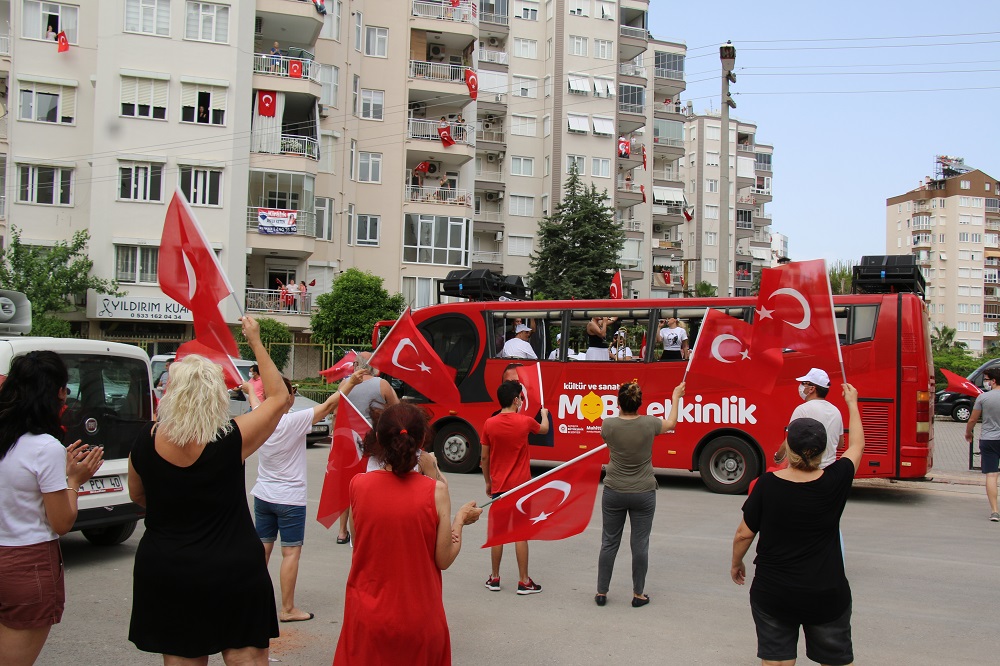 19 Mayıs coşkusu Antalya’nın her yerinde