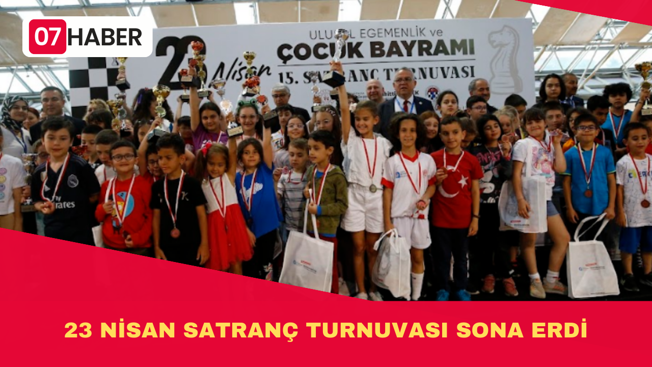 23 NİSAN SATRANÇ TURNUVASI SONA ERDİ