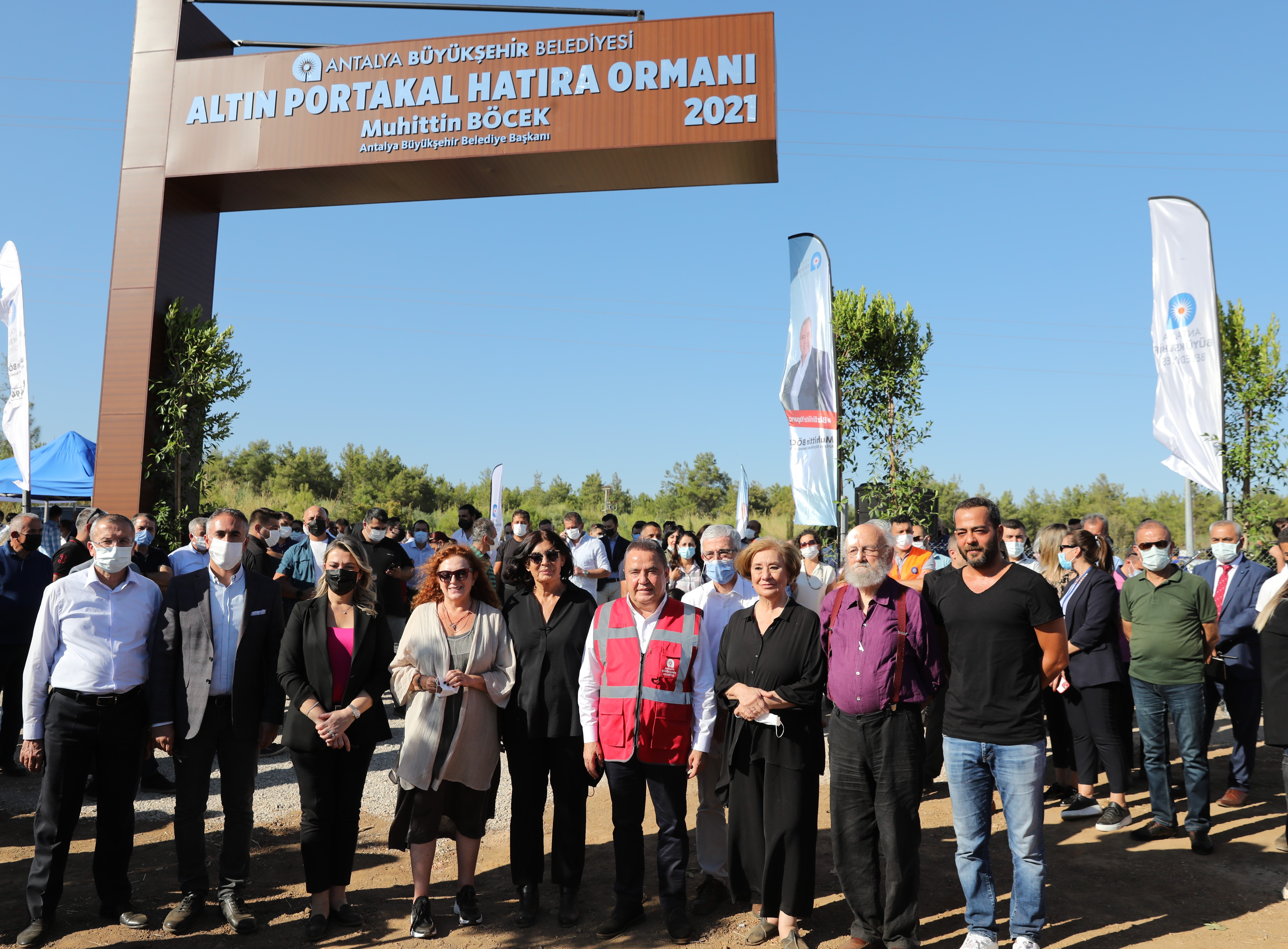 58. Antalya Altın Portakal Film Festivali anısına “Hatıra Ormanı”