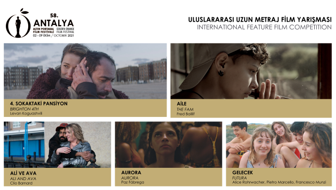 58. Antalya Altın Portakal Film Festivali, Uluslararası Uzun Metraj Film Yarışması’nda Heyecan Başladı!
