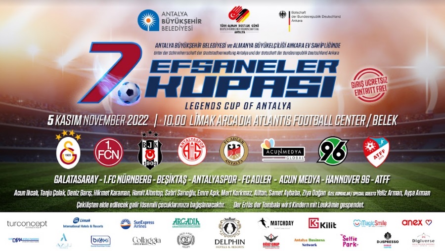 7. EFSANELER KUPASI ANTALYA’DA