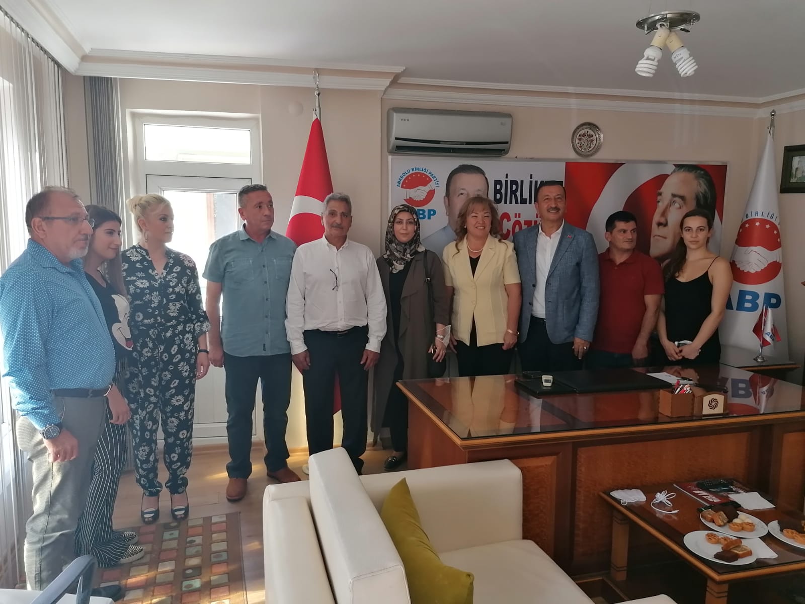 ABP''ye Ankara'dan ziyaret ve açılış