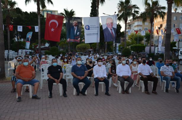 Açık havada sinemaya yoğun ilgi